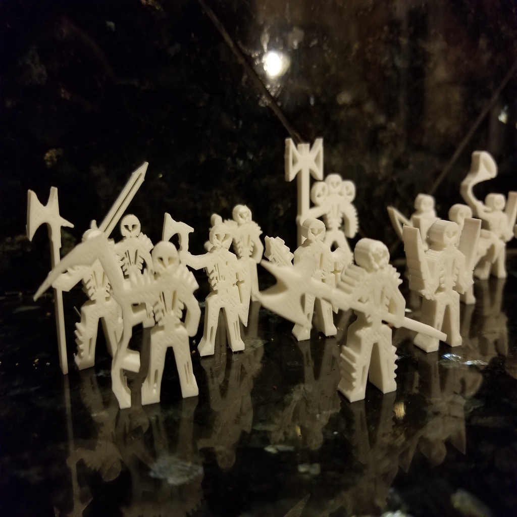 Skeleton Army Meeples by Ellie_Valkyrie | Download free STL model ...