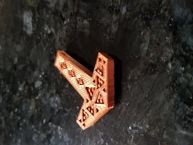 Thor Hammer with Triangles