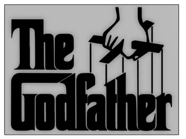 The Godfather Logo With Backround