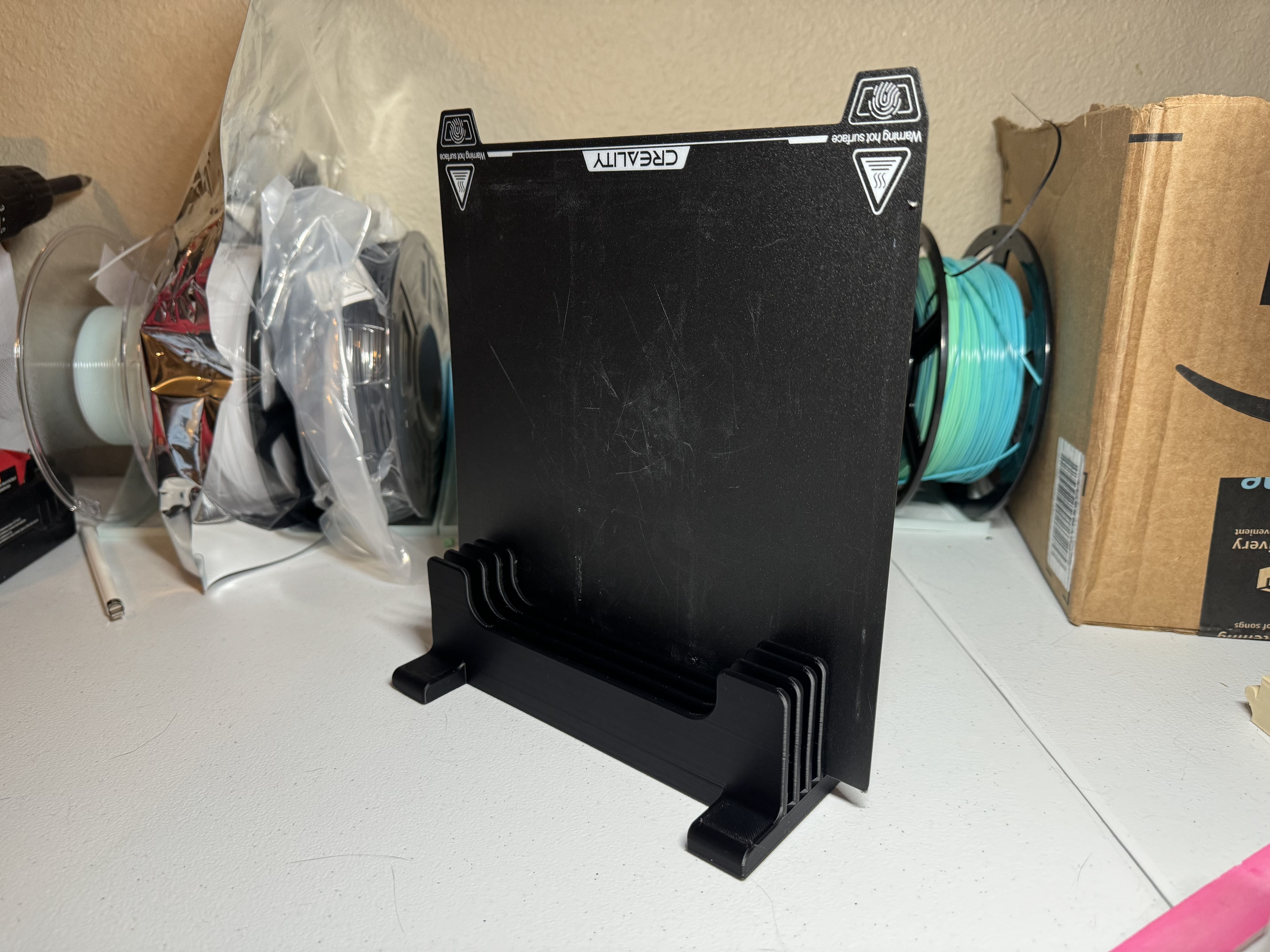 Desktop Print Bed Holder by Jacob Bryce Download free STL model