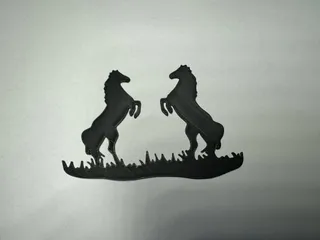 Horses by soljan | Download free STL model | Printables.com
