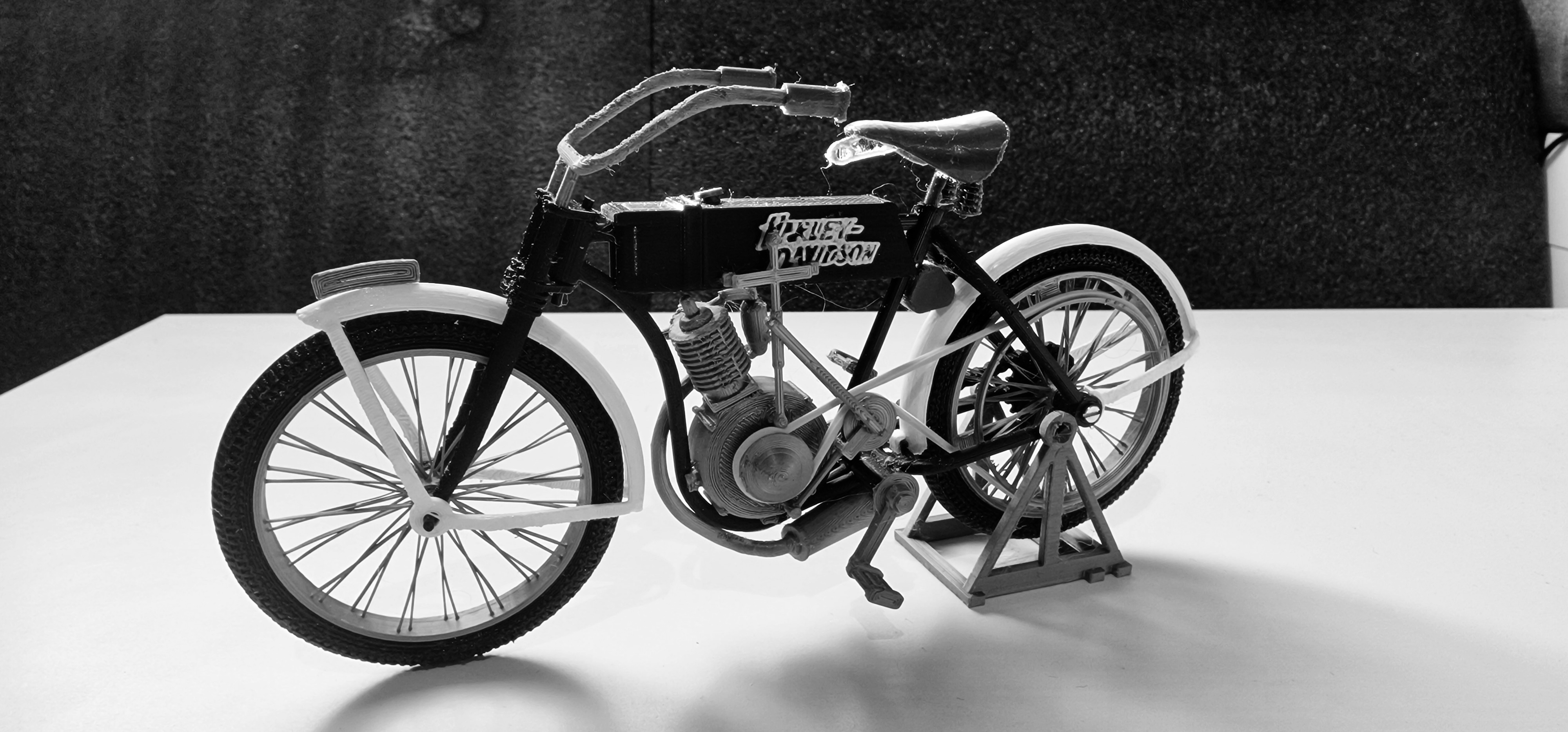 Harley Davidson motorcycle year 1910 by Ed van der Heijden by Ed van ...