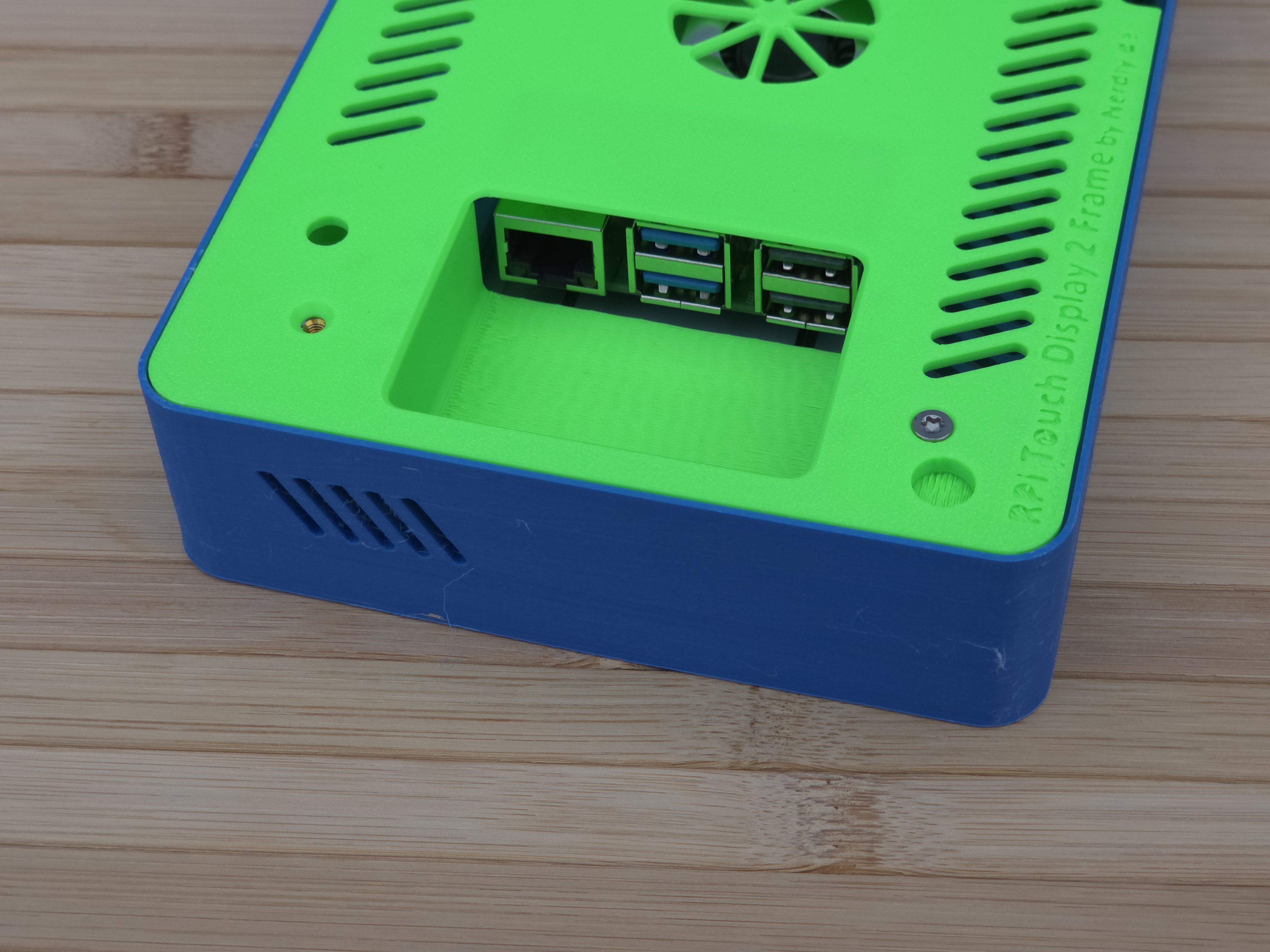 Raspberry Pi 7" Touch Display 2 Frame for RaspberryPi 5 - Horizontal by Nerdiy.de — miniatura 14