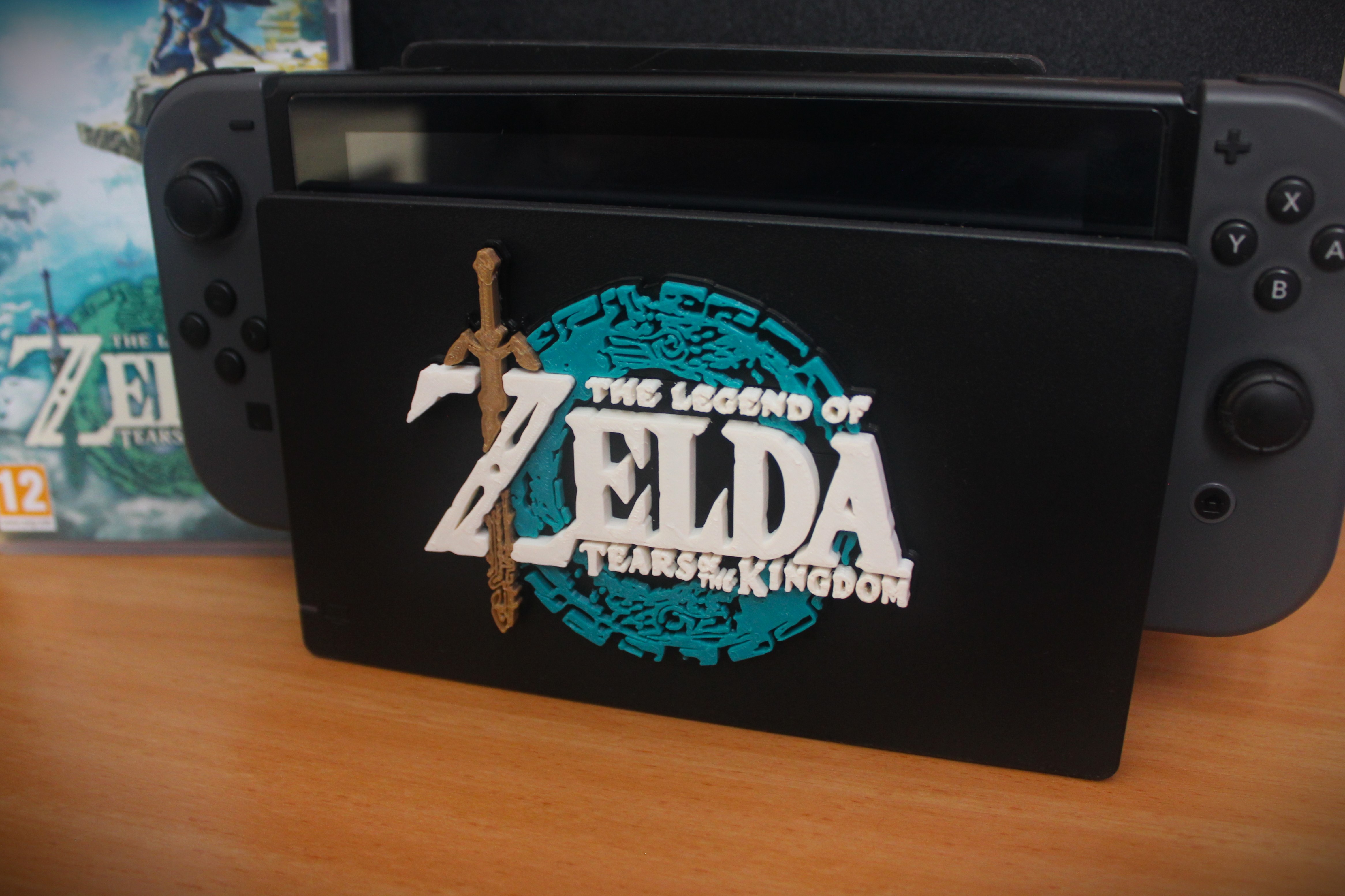 Zelda Tears Of The Kingdom Logo By Jan tech Download Free STL Model zelda-tears-of-the-kingdom-logo-by-jan-tech-download-free-stl-model