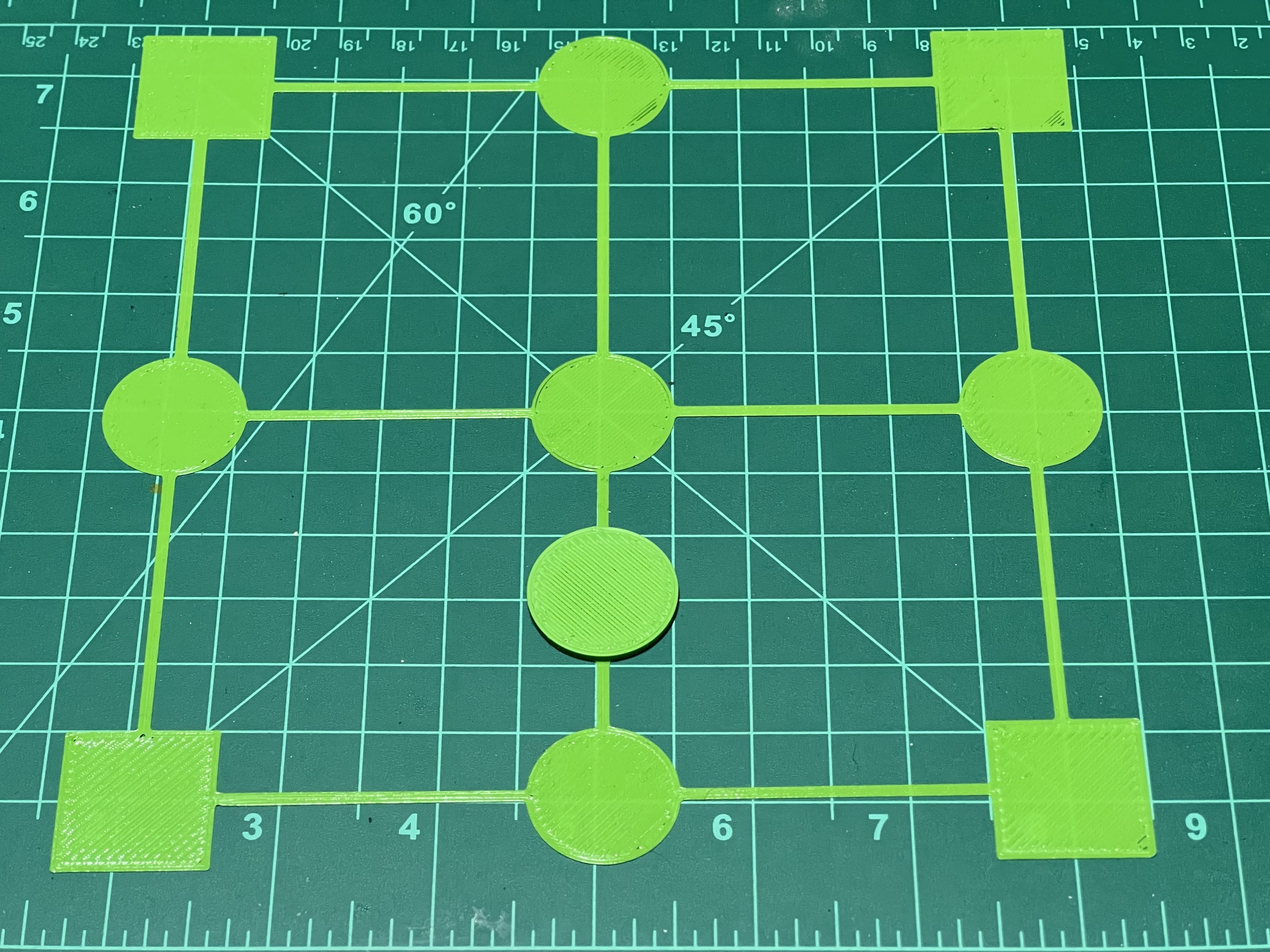 Live Z test pattern for Prusa Mini