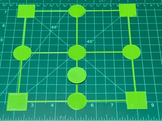 Live Z test pattern for Prusa Mini