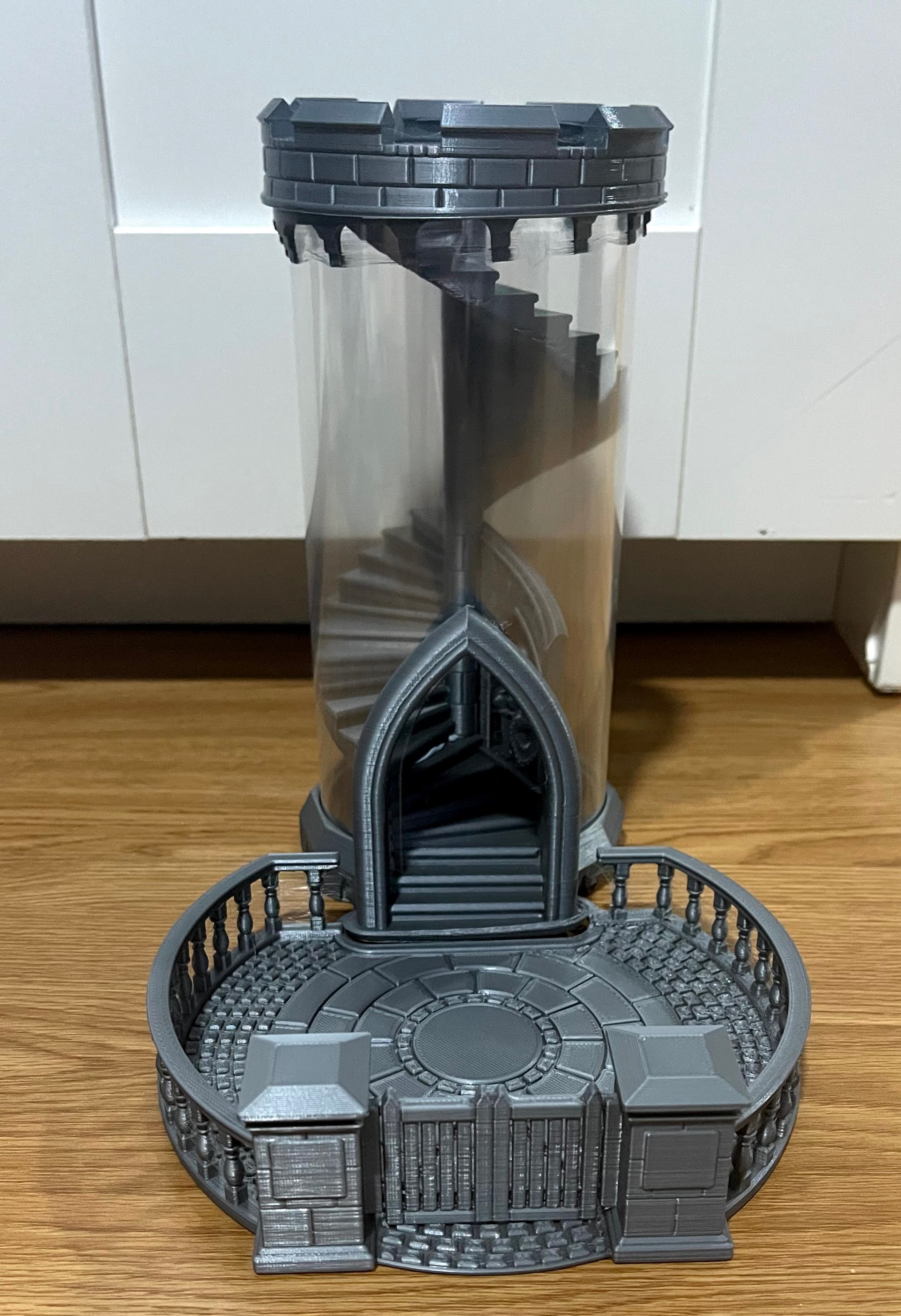 Dice tower for family games