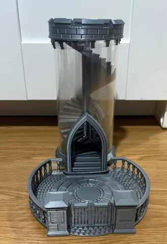 Dice tower for family games