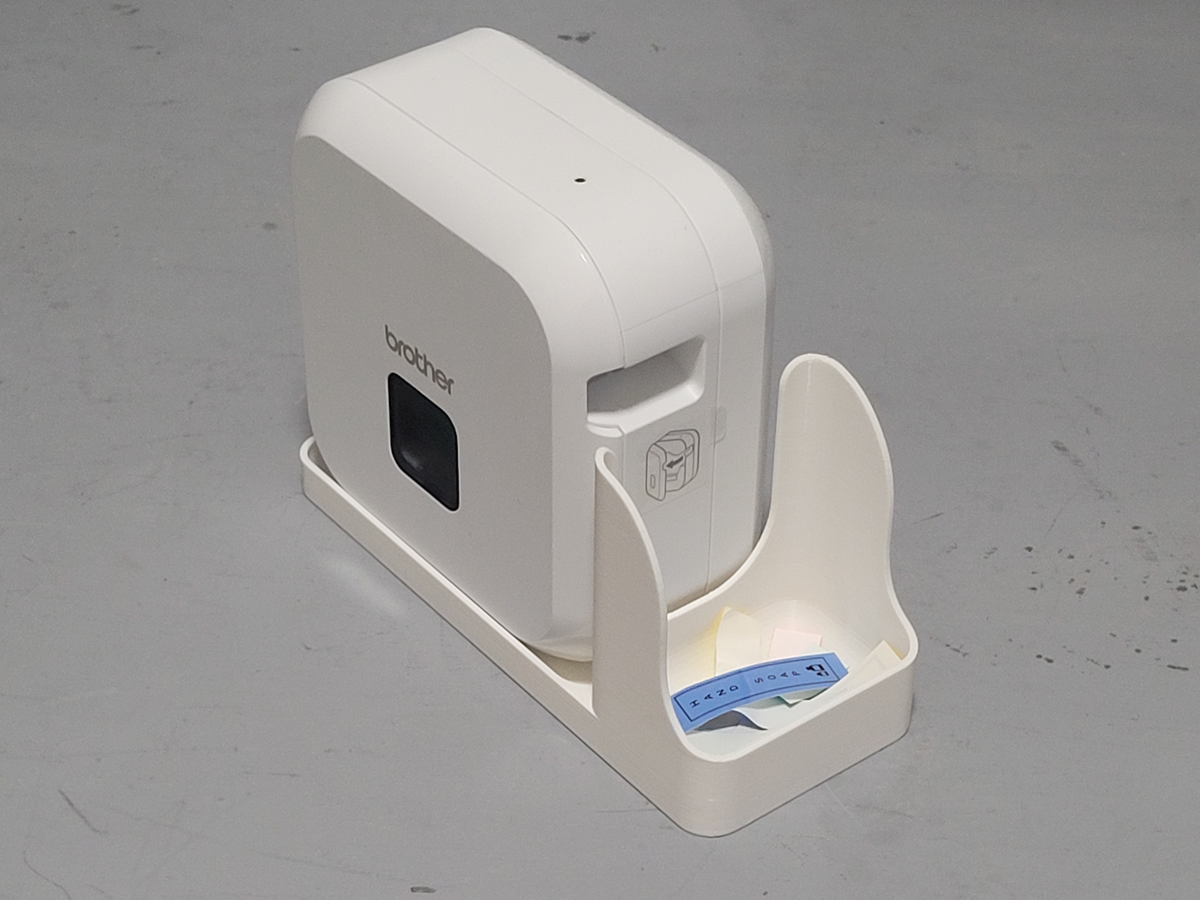 Brother P710 label catch tray