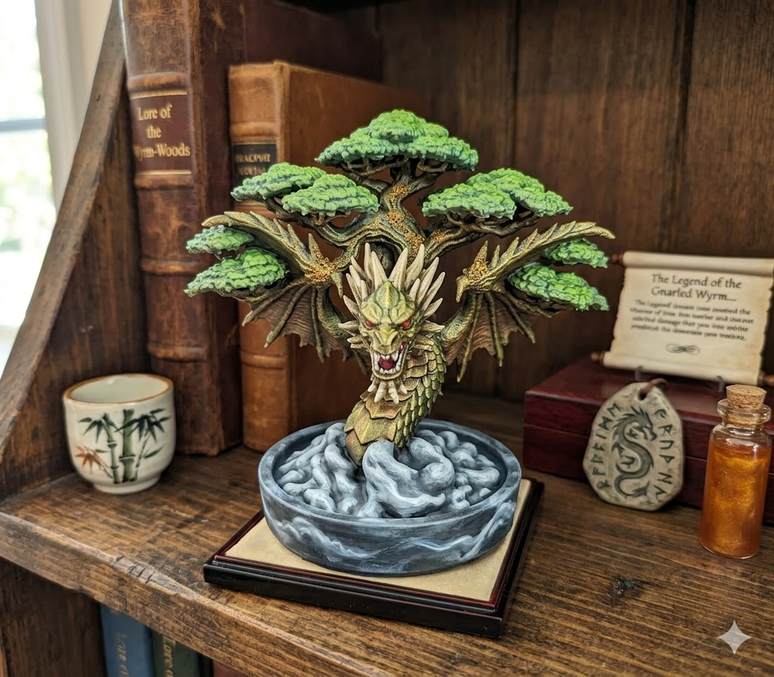 The Gnarled Wyrm Bonsai