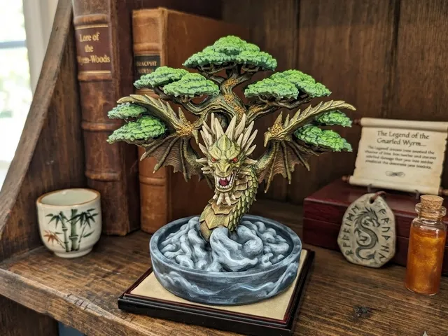 The Gnarled Wyrm Bonsai