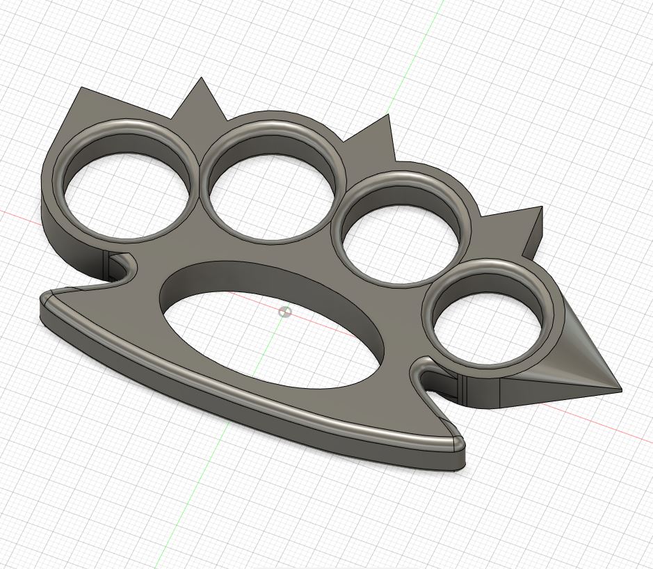 Brass Knuckles par fabio | Téléchargez gratuitement un modèle STL ...