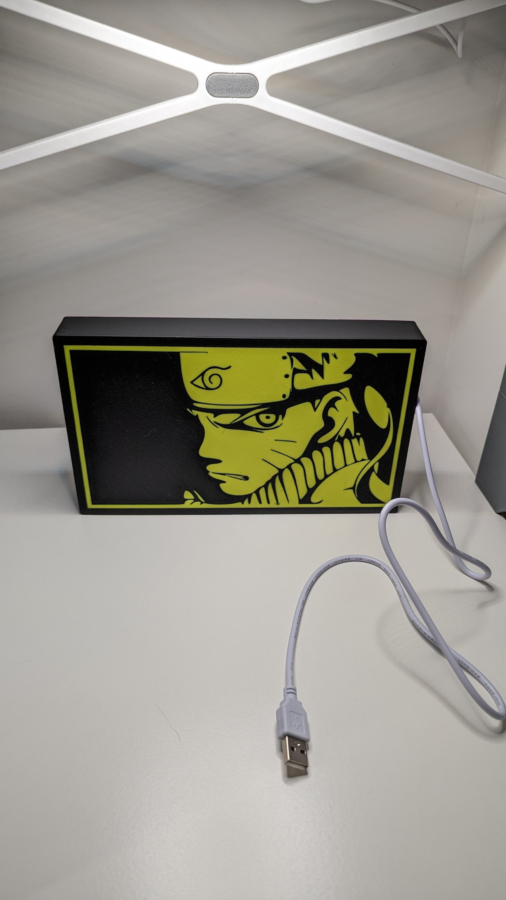 Naruto Led Lightbox lamp by Infuse 3D Download free STL model