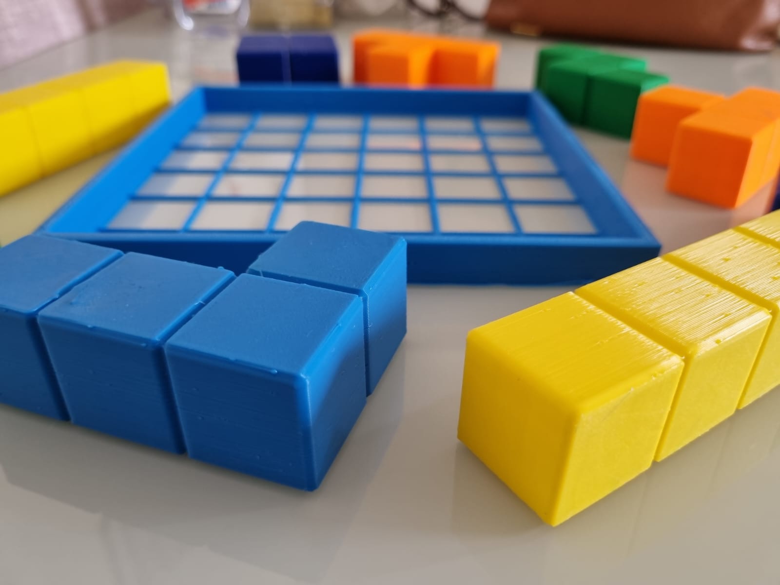 Miniatura 2 do modelo 3D 3D Tetris puzzle