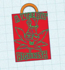 Highrish Keychain