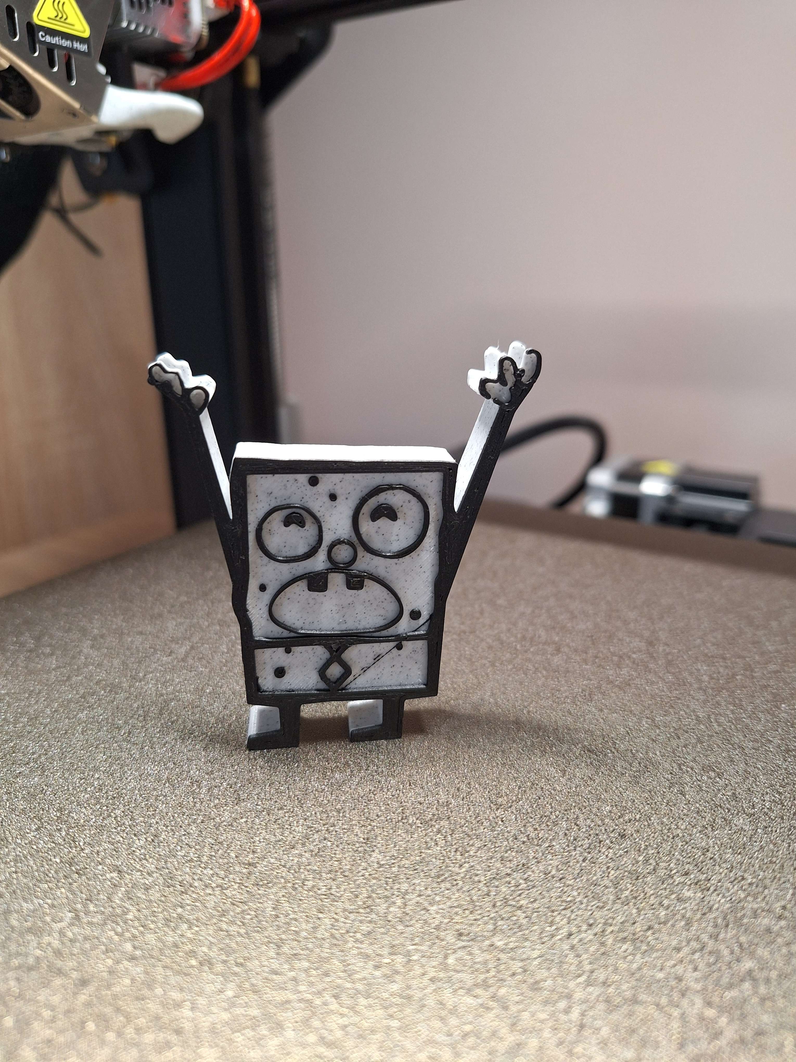 Doodlebob Pen/Pencil Holder by CypherA7, Download free STL model