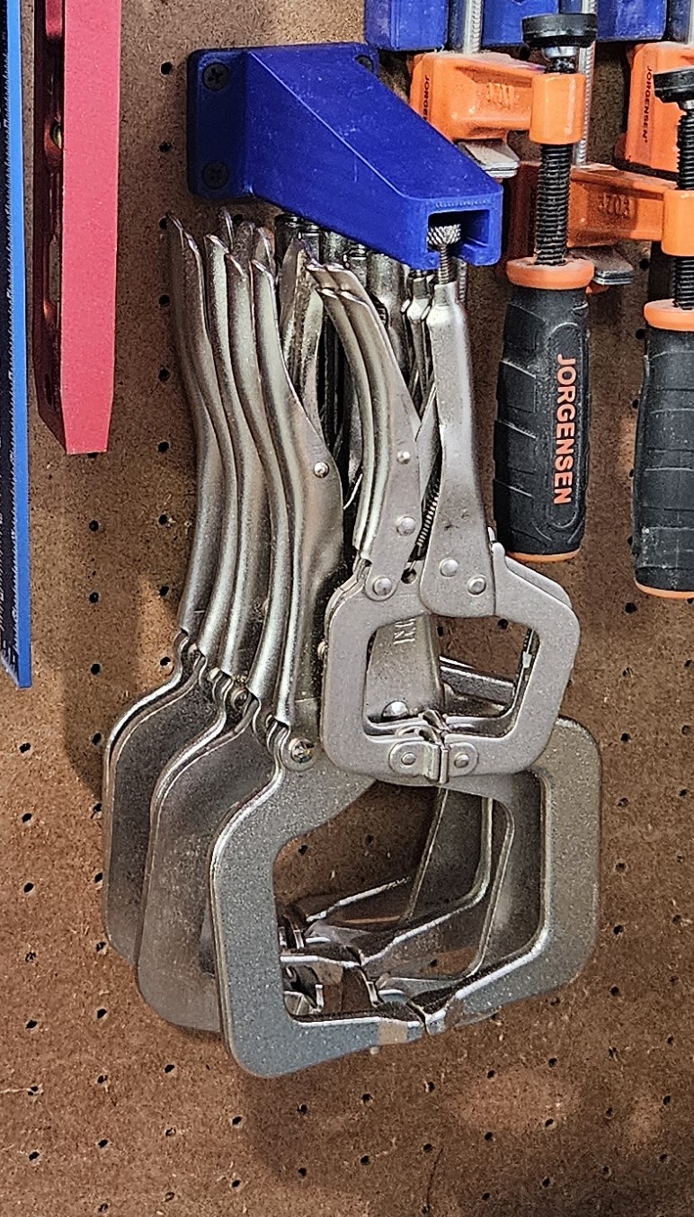 Wall Mounted Welding Clamp / Vise Grip Holder