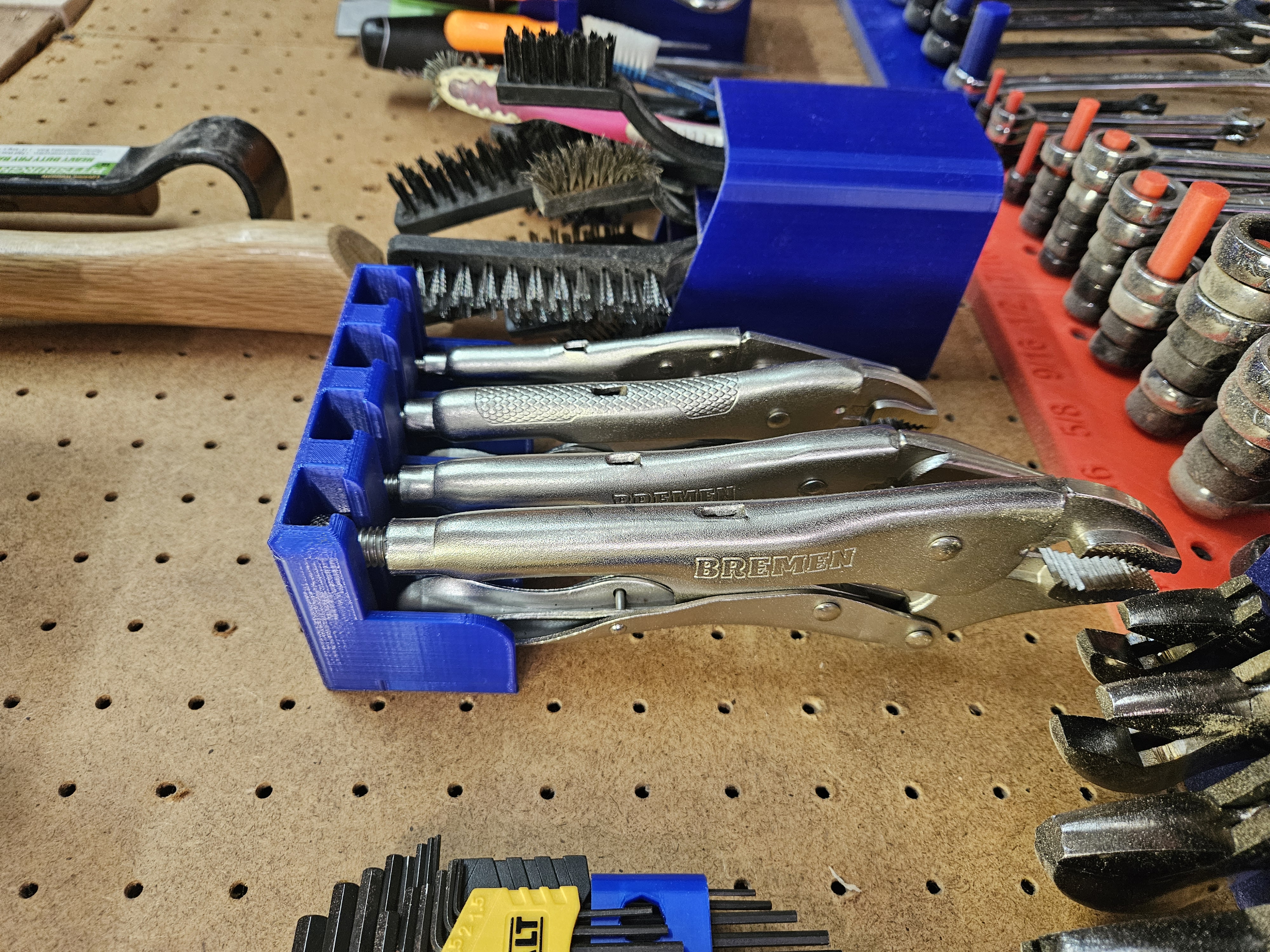 Wall Mounted Vise Grip Holder