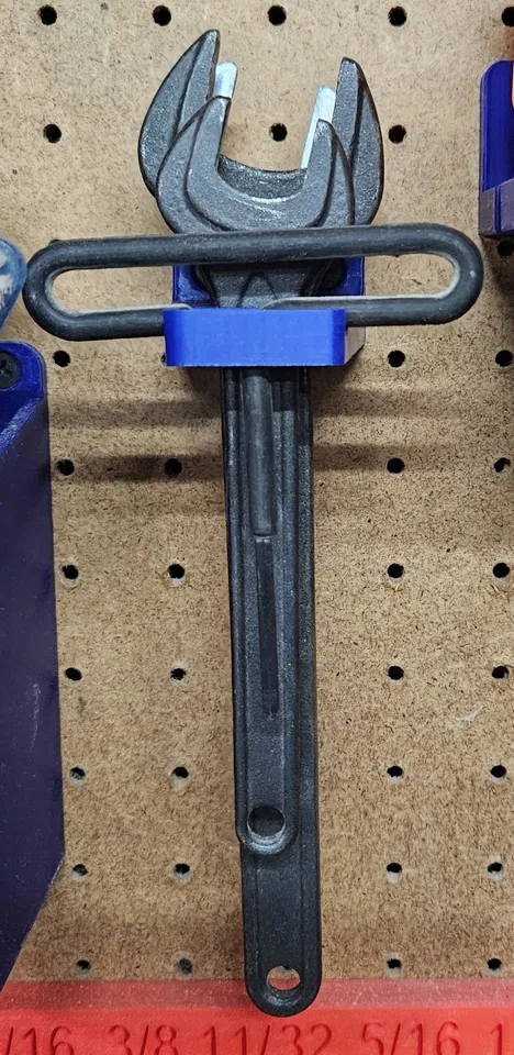 Bosch Router Wrench Holder Wall Mounted by blackjackbender