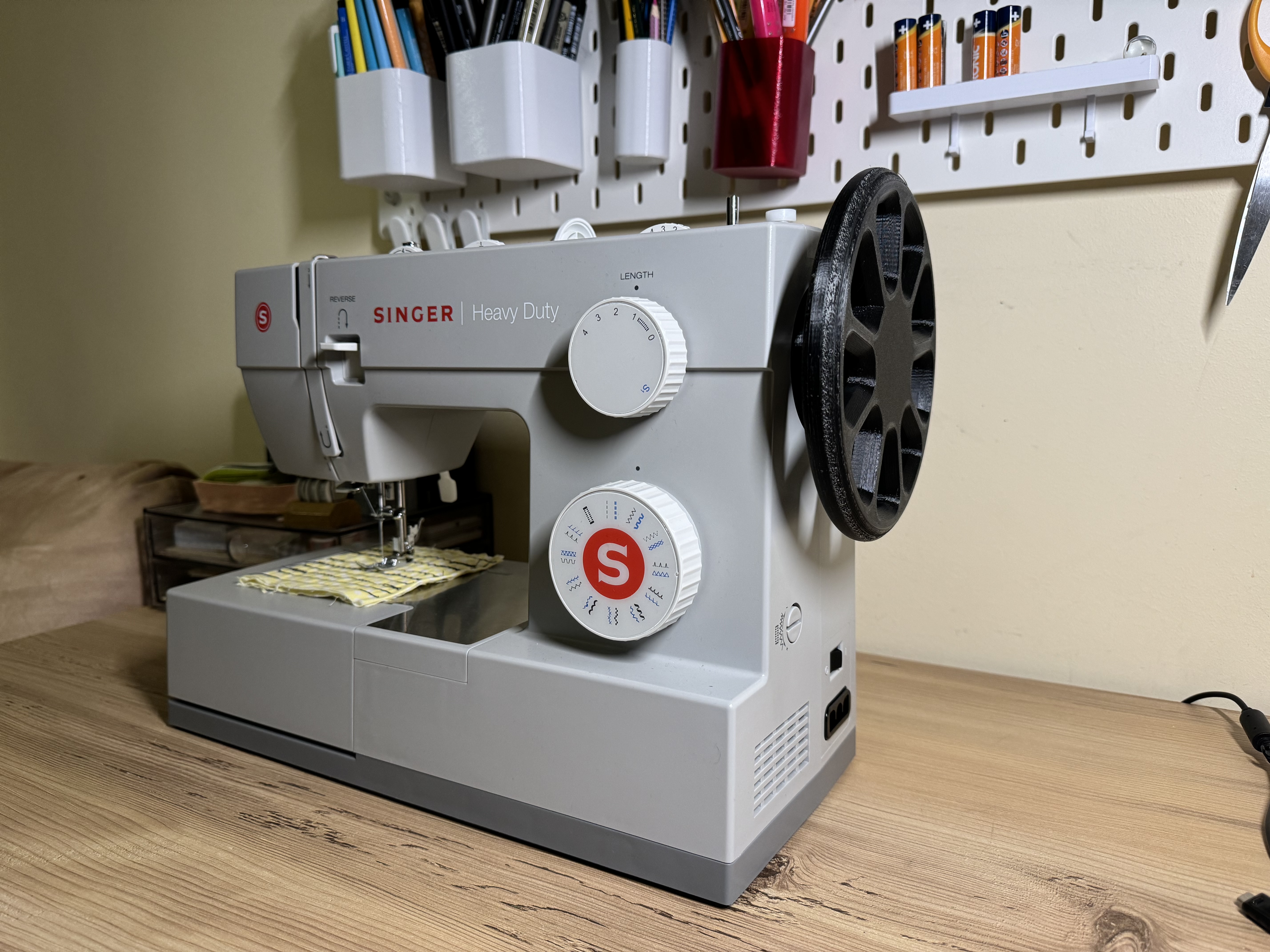 Singer Heavy Duty 4423 Handwheel Upgrade