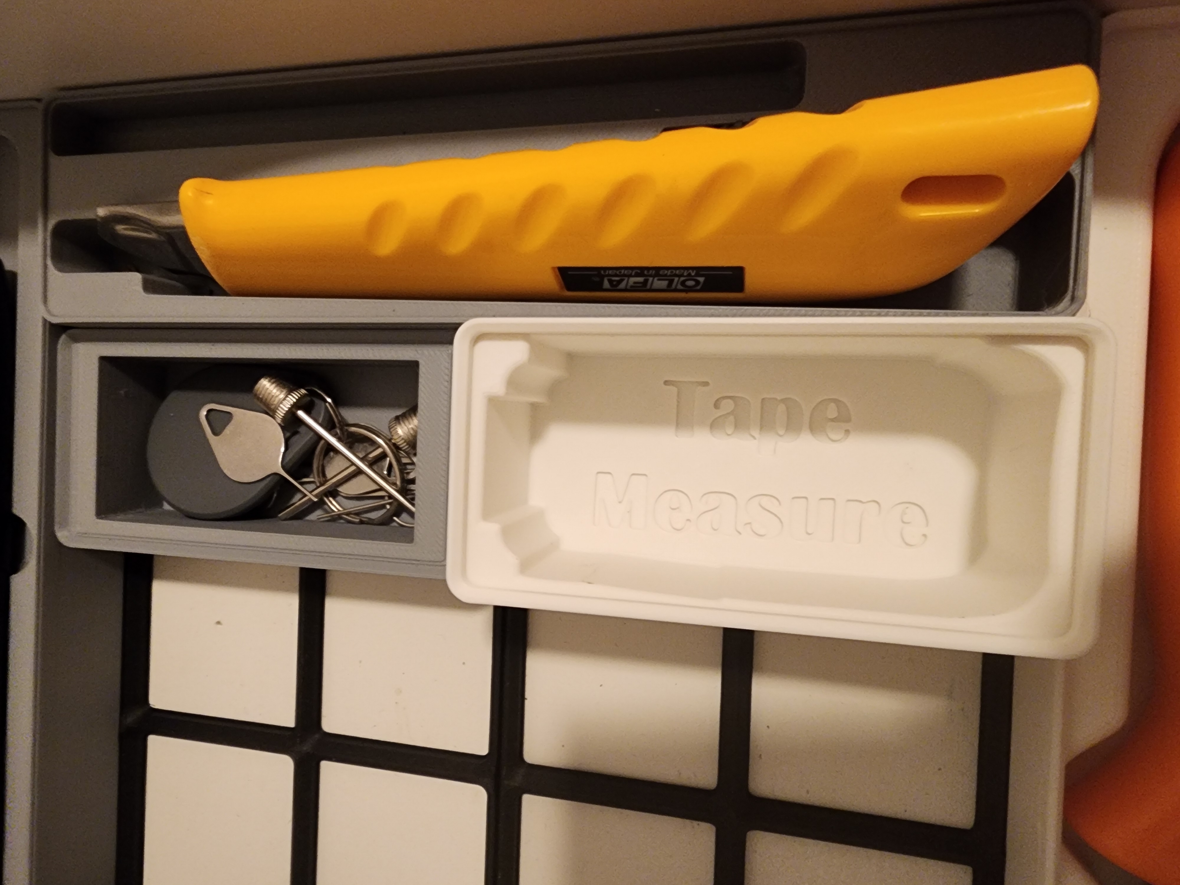 Miniatura 2 do modelo 3D Gridfinity Tape Measure Bin