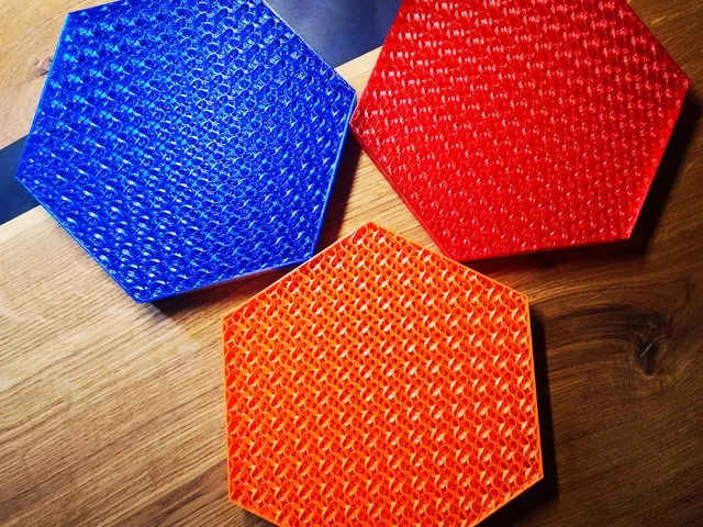 Hex sound tile