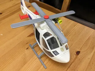 Playmobil Helicopter Spares 6921 by Astatine Download free STL