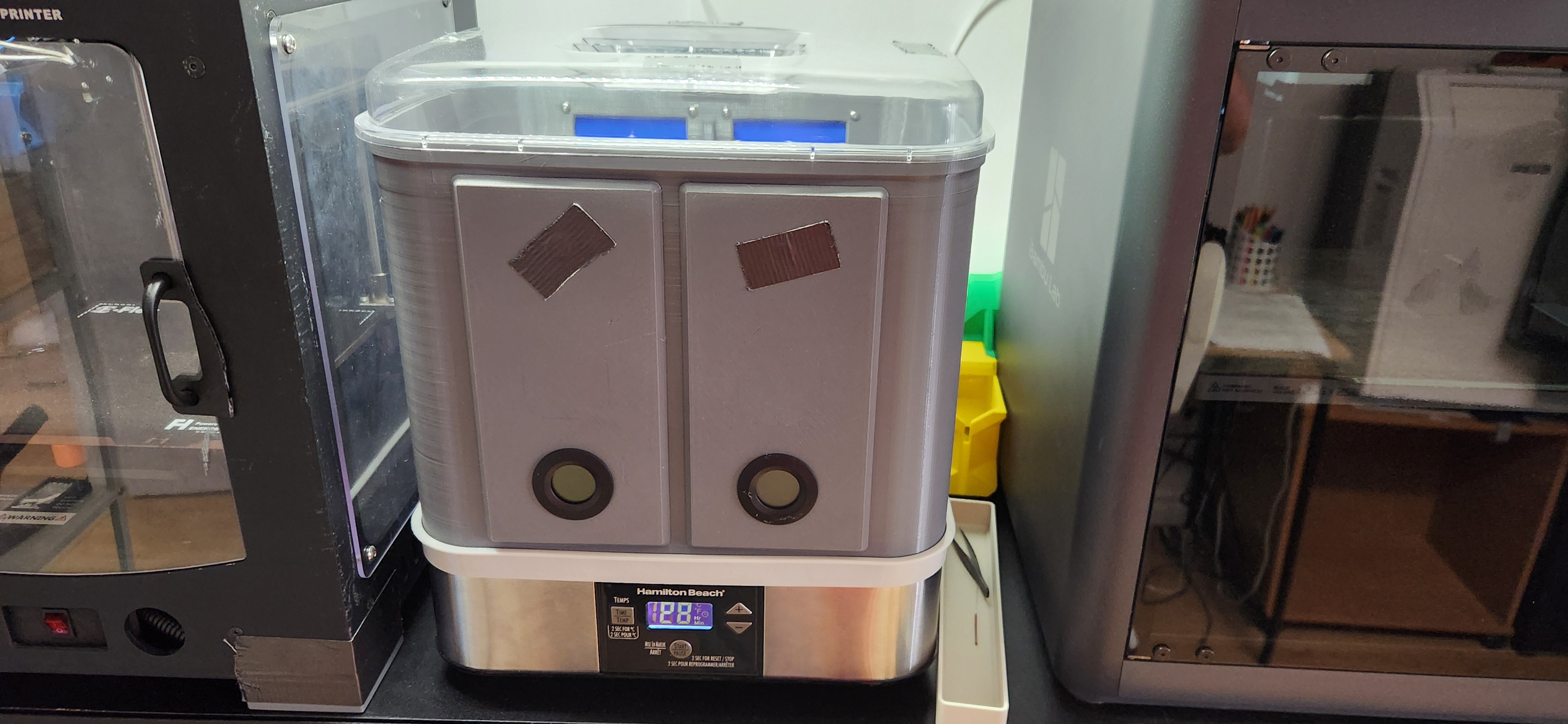 Filament Dryer Box by Jonathan Beaudoin Download free STL model