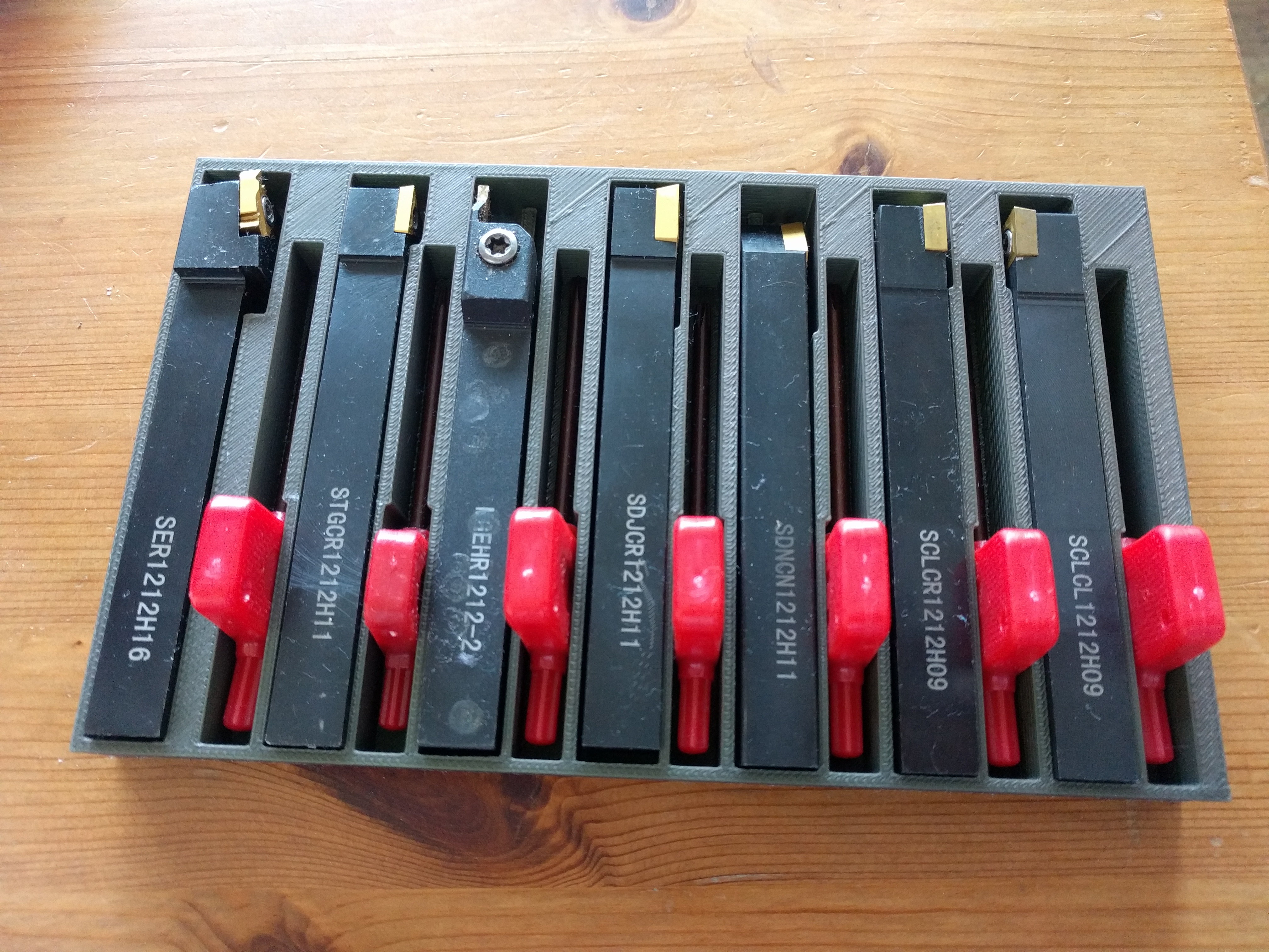 Lathe tools case