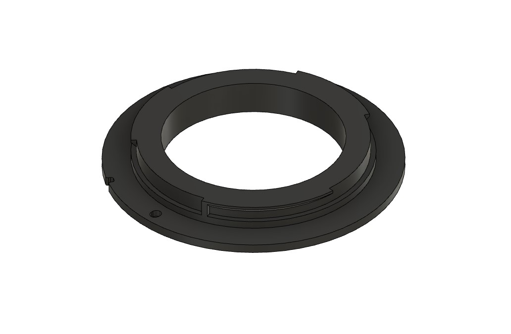 Customizable Canon EF mount