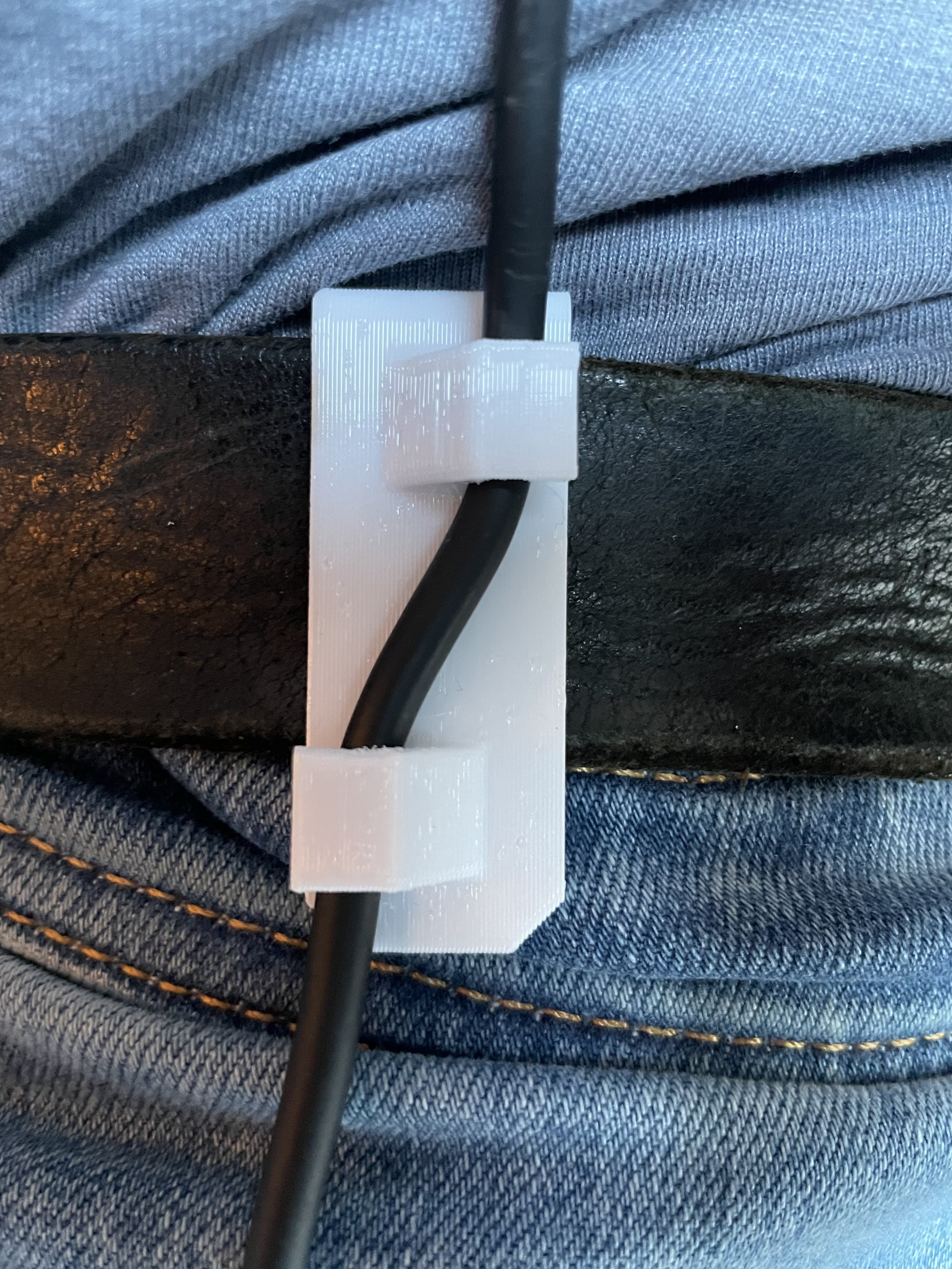 Cable Belt Clip for PSVR2 or other VR headsets