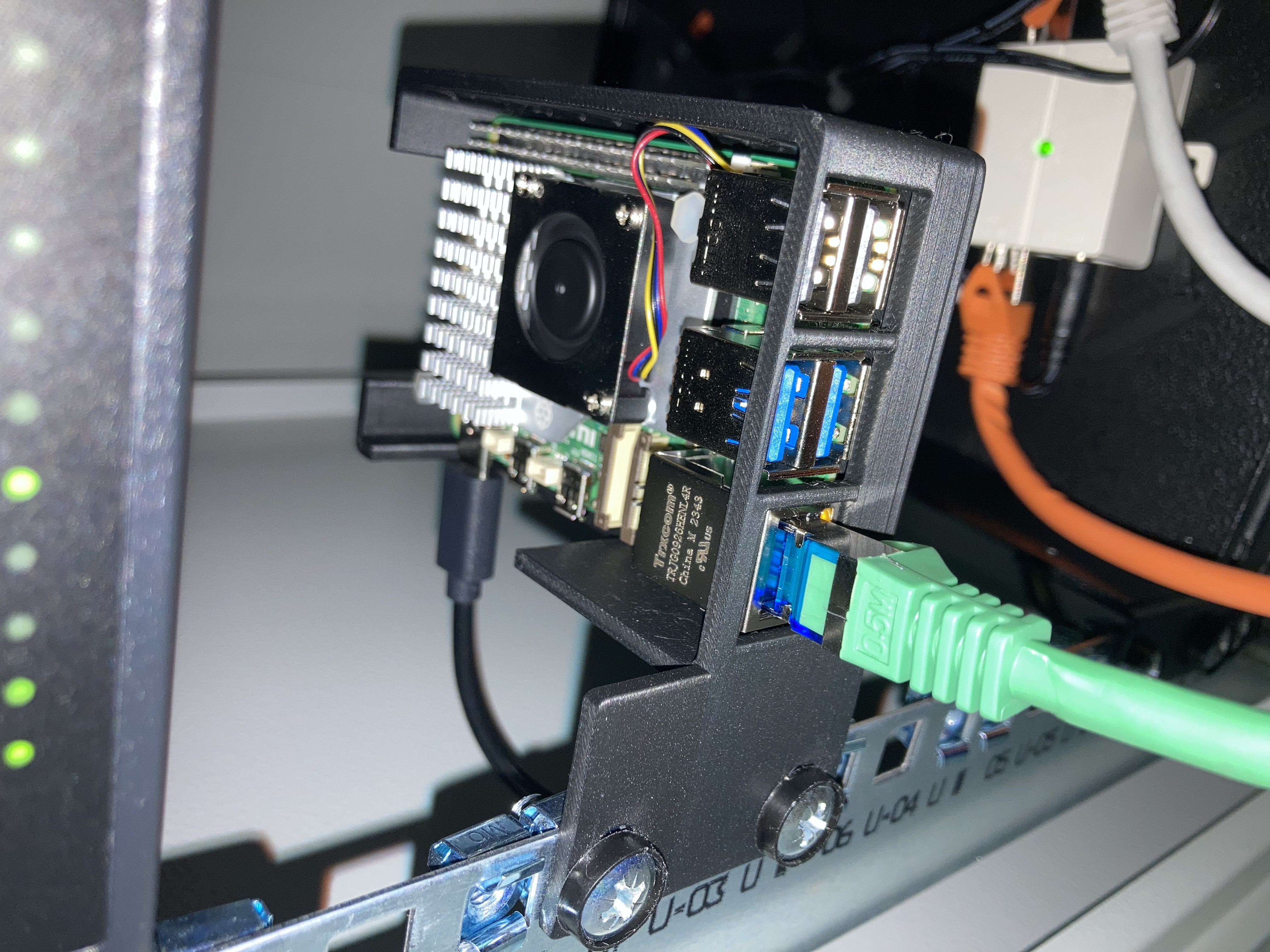 Raspberry Pi 5 Rack mount
