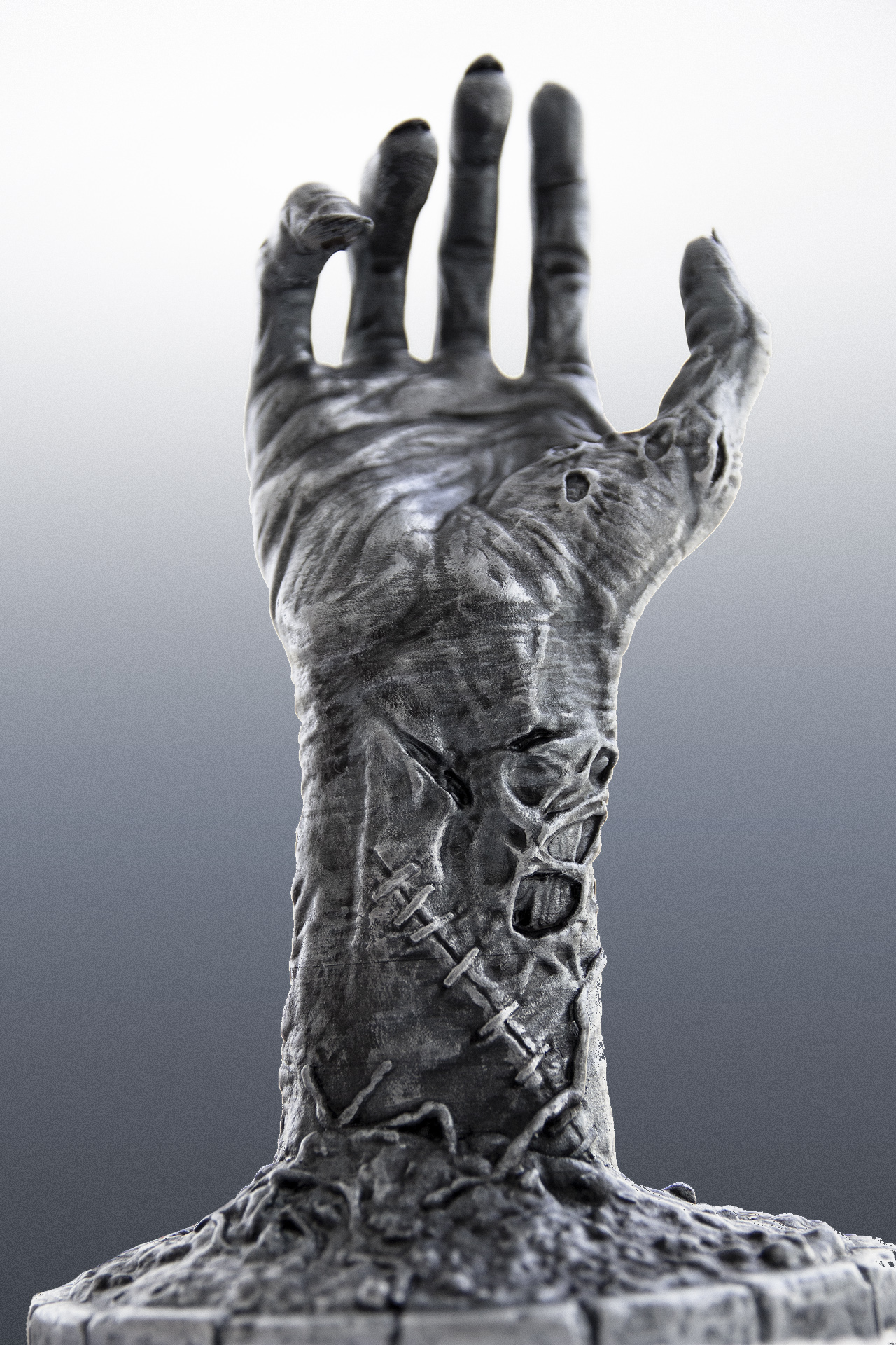 Miniatura 2 do modelo 3D Zombie Hand