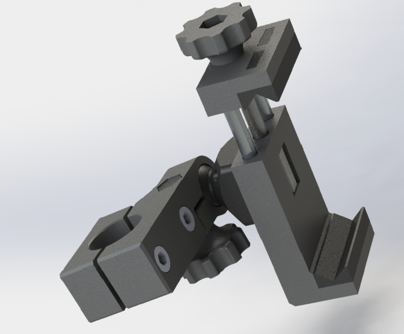 Clamp - Universal motorcycle phone holder