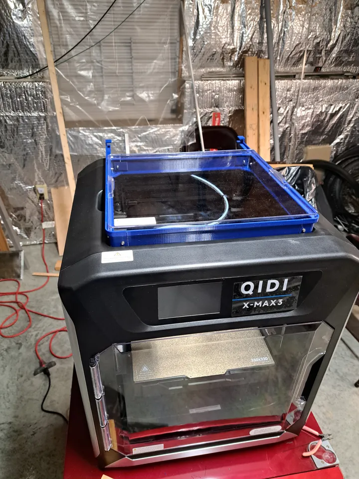 QIDI X-max 3 Lid Slider Frame by chrashing | Download free STL
