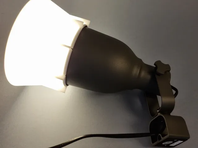 Light Diffuser - IKEA HEKTAR - Spiral Vase