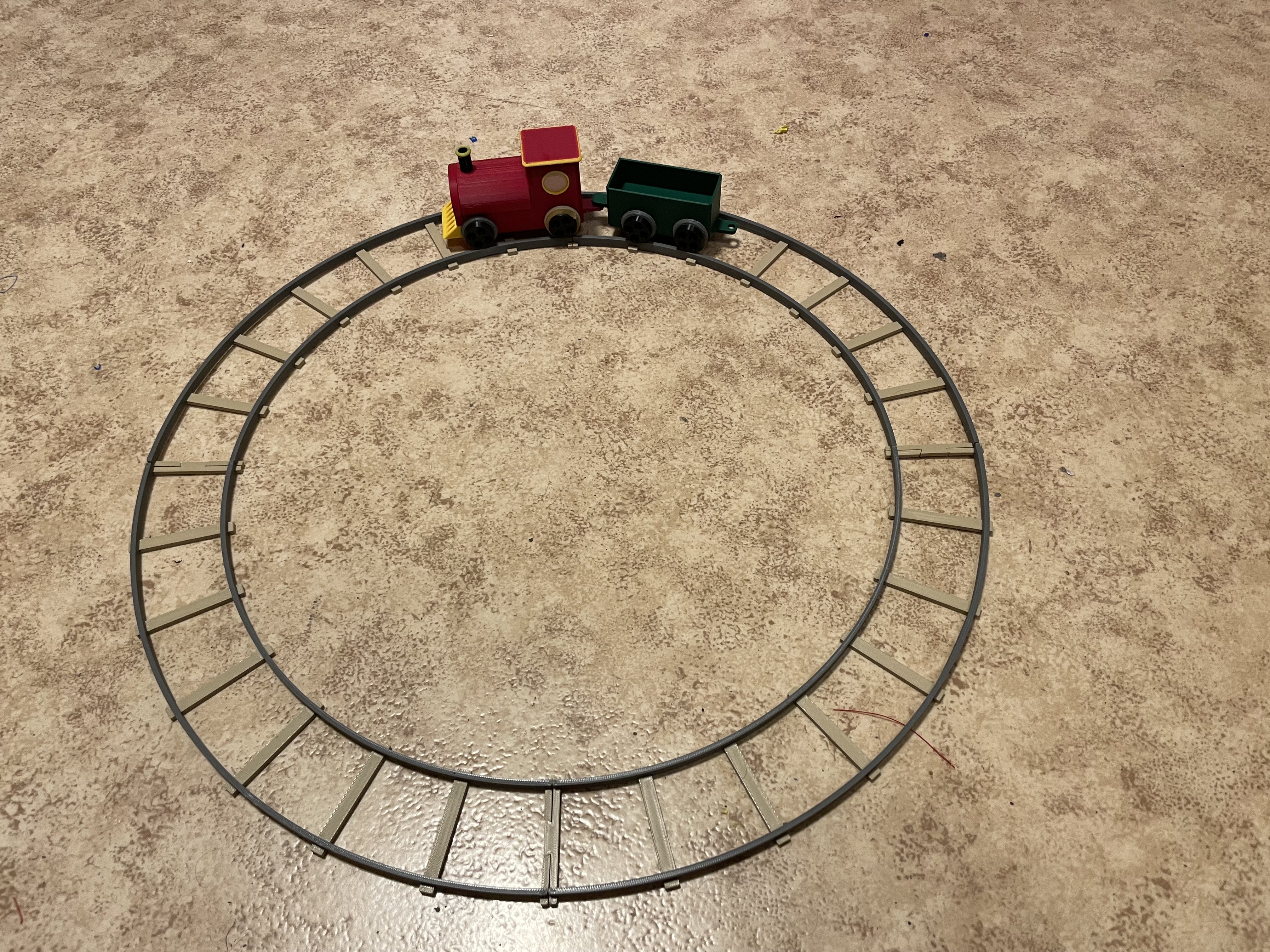 Little Train with 9V battery and motor