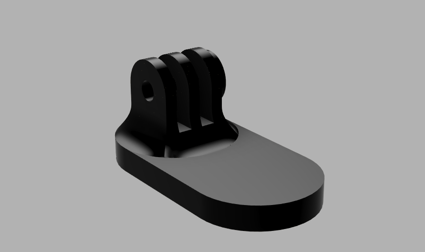 Miniatura 4 do modelo 3D Simple camera mount