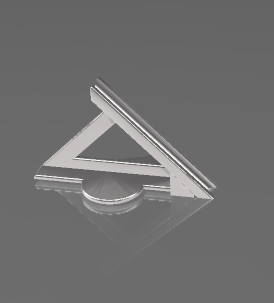 Miniatura 2 do modelo 3D 45° Drilling Guide
