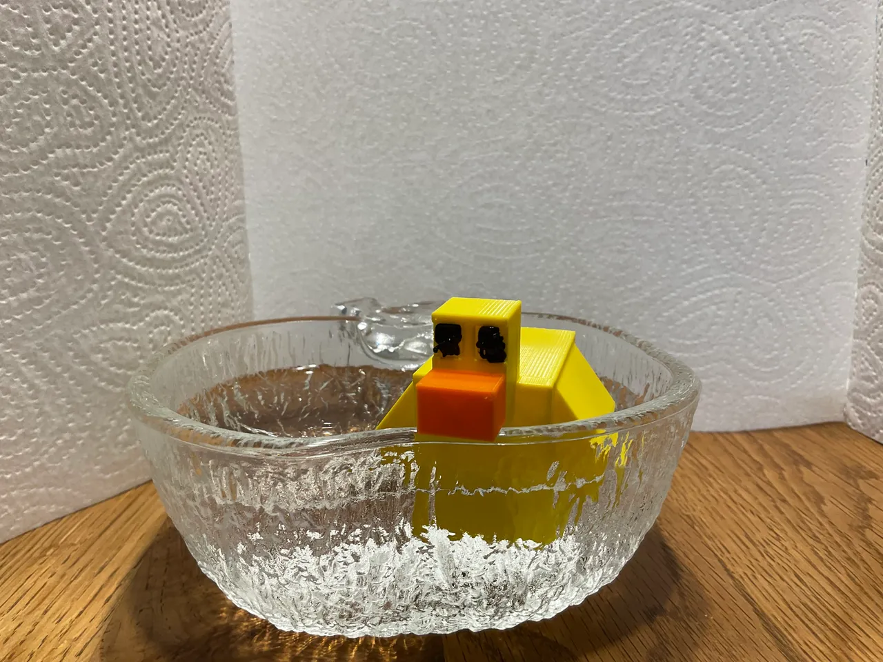 Minecraft Ente für die Badewanne by BlaueQualle