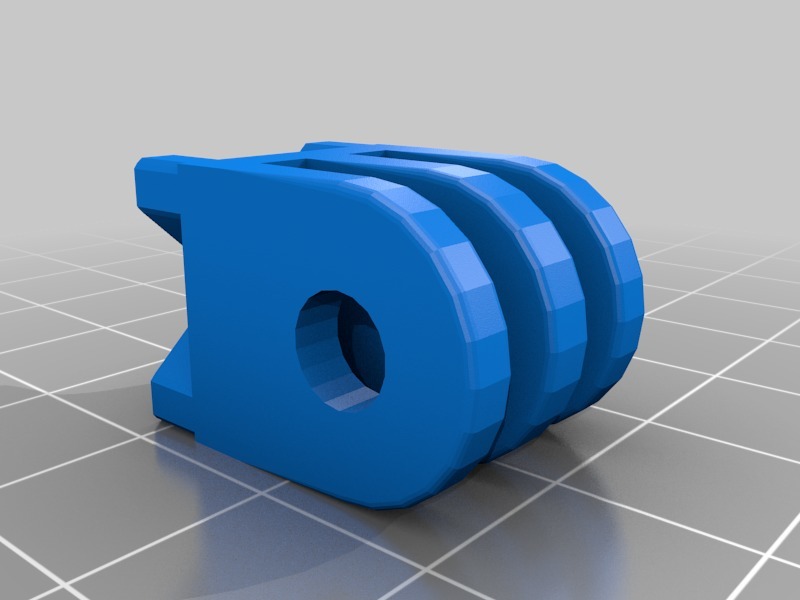 GoPro mount by Pedro Azevedo | Download free STL model | Printables.com