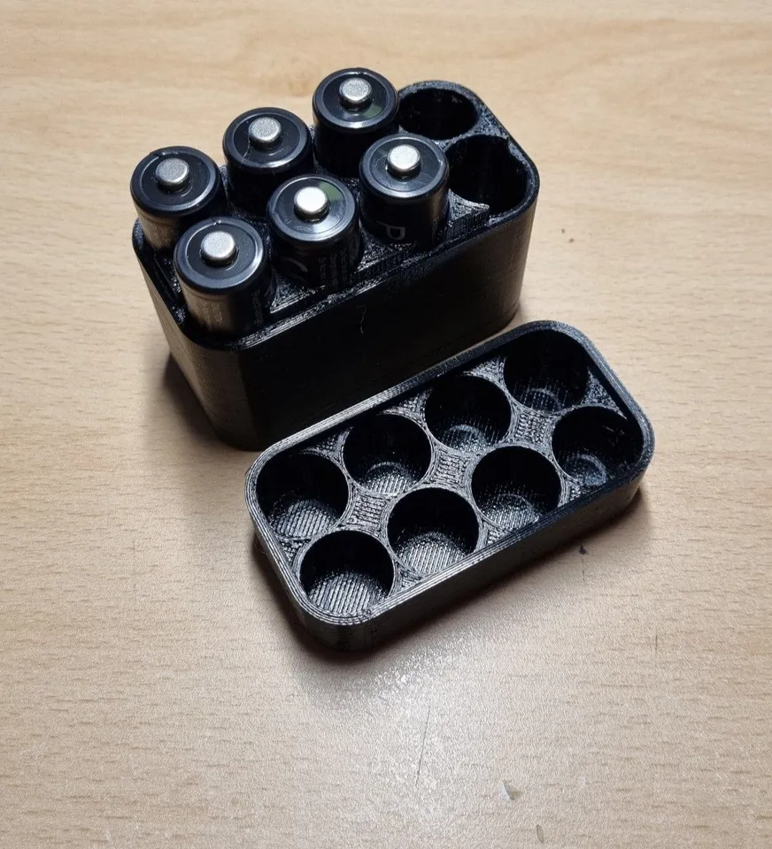 AA Battery box by MFM15 | Download free STL model | Printables.com
