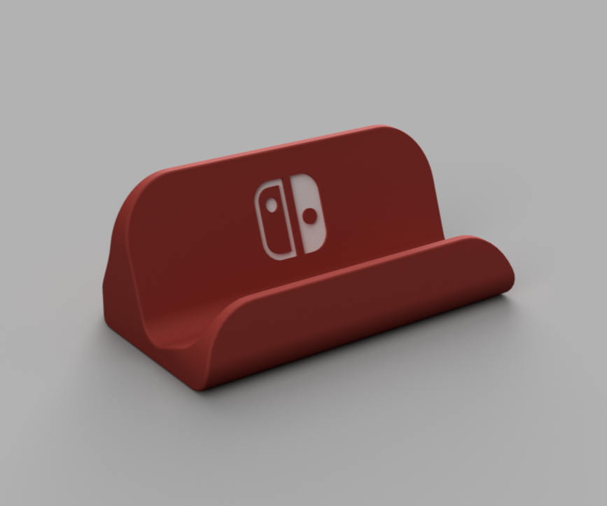A simple Nintendo Switch stand by Odbix Download free STL model