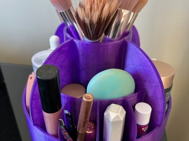 Spinning Makeup Organizer