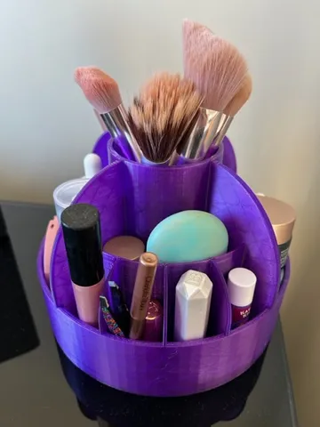 Spinning Makeup Organizer by Mack Stuff