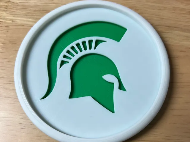 Michigan State University Coaster - Sparty