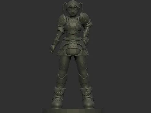 Lineage 2 – Female Dwarf Figurine (Fan Art)