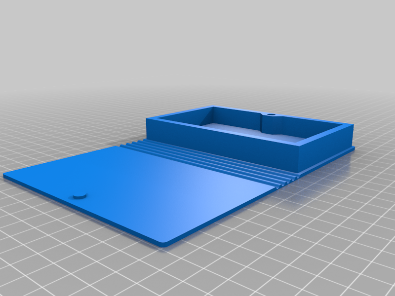 Miniatura 4 do modelo 3D Book box with sword hinge