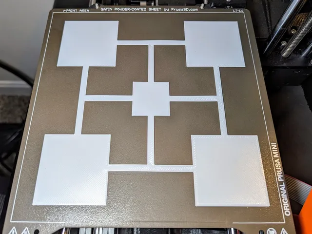 PrusaMini Bed Level Test