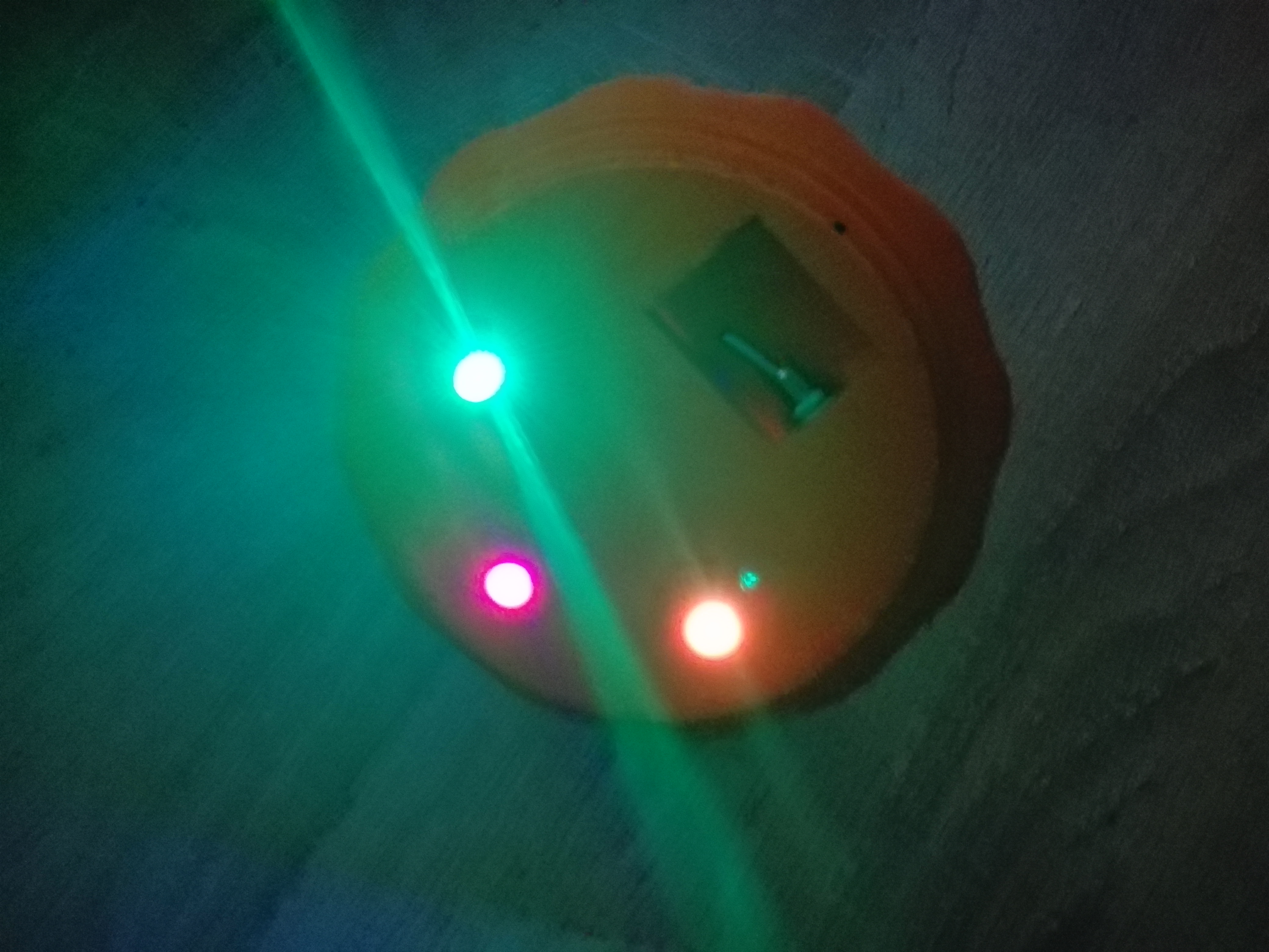Miniatura 6 do modelo 3D Jack-o’-lantern with LEDs